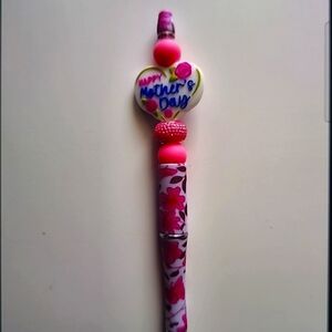 Happy Mother's Day, Beaded Ink Pen